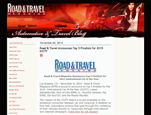 Tablet Screenshot of blog.roadandtravel.com